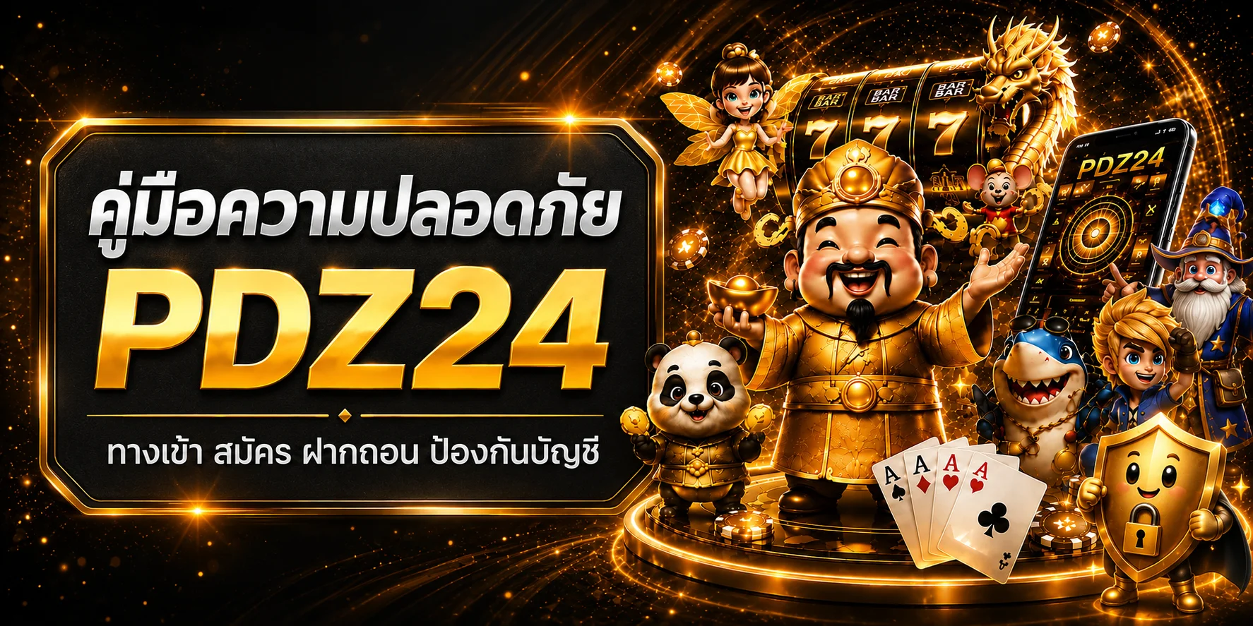 PDZ24 ทางเข้า สมัคร ฝากถอน และป้องกันบัญชี